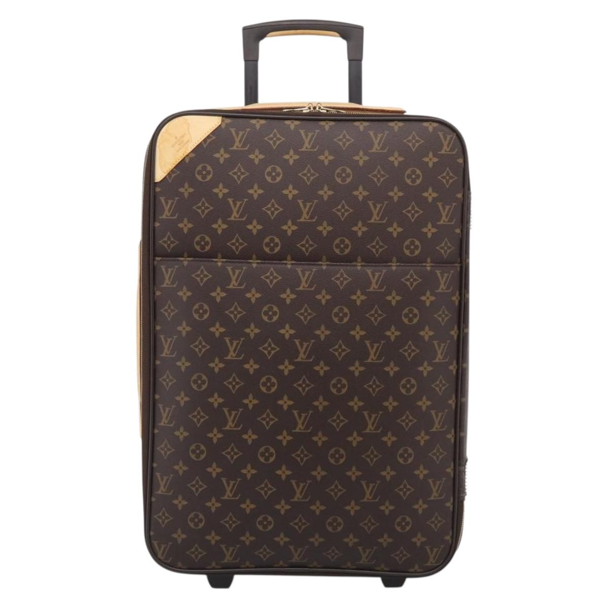 LOUIS VUITTON Monogram Pegas 55 Suitcase M23294 LV Auth bs37632A