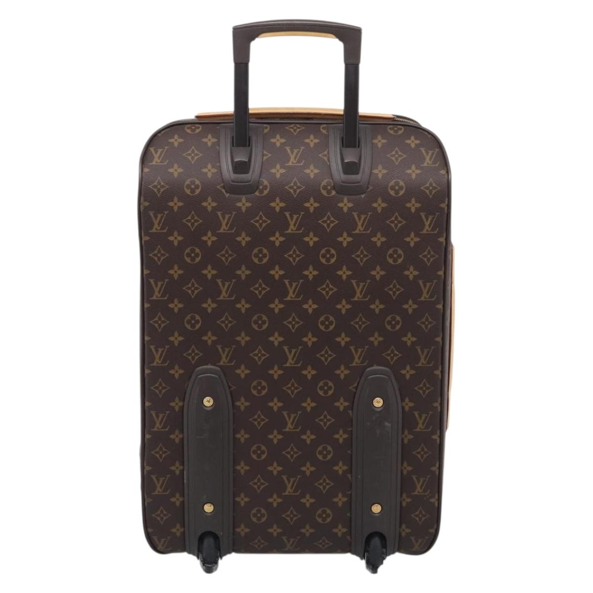 LOUIS VUITTON Monogram Pegas 55 Suitcase M23294 LV Auth bs37632A