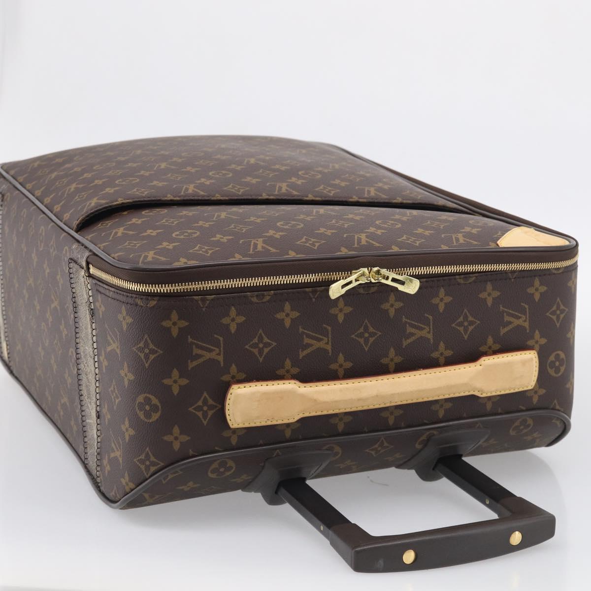 LOUIS VUITTON Monogram Pegas 55 Suitcase M23294 LV Auth bs37632A