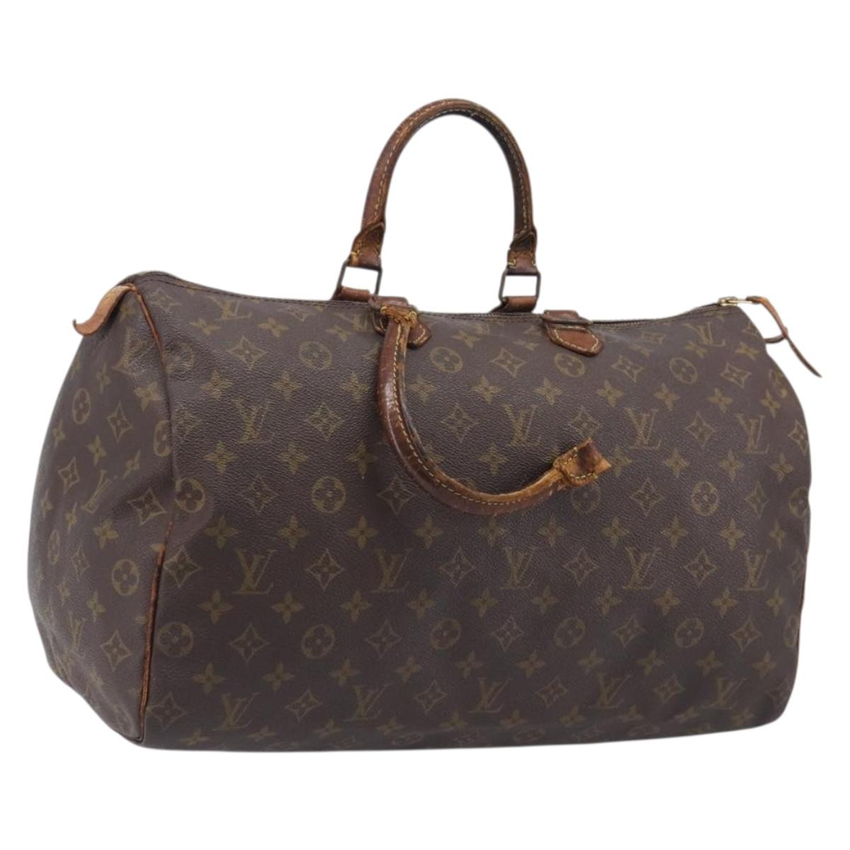 LOUIS VUITTON Monogram Speedy 40 Hand Bag M41522 LV Auth bs37634
