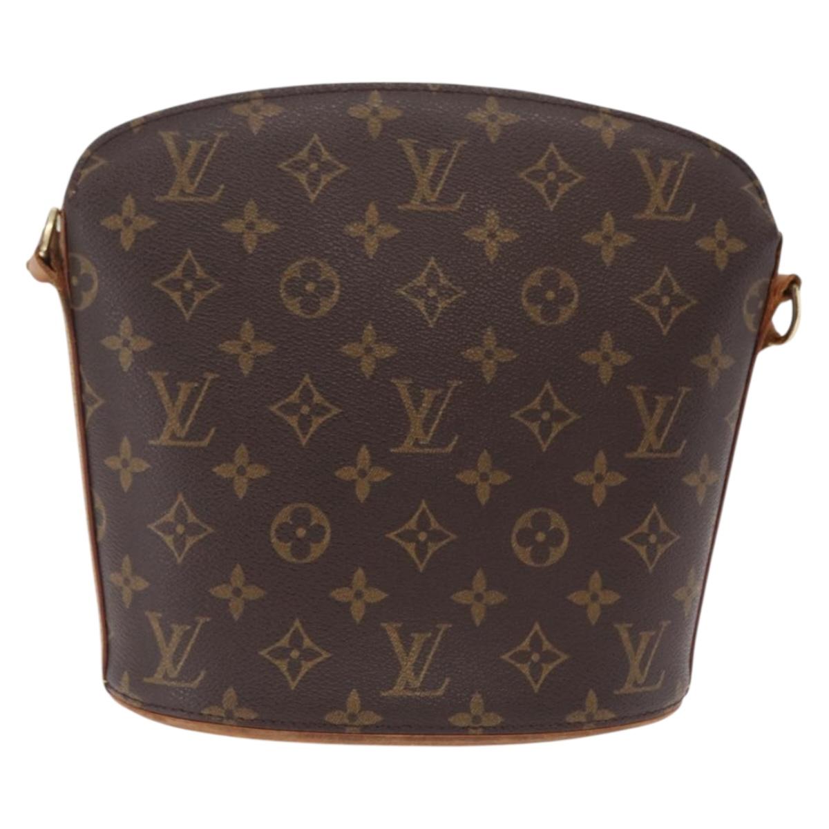 LOUIS VUITTON Monogram Drouot Shoulder Shoulder Bag M51290 LV Auth bs37657