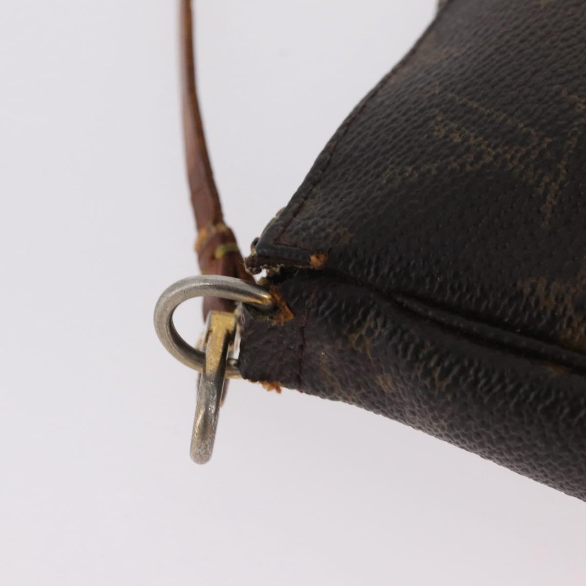 LOUIS VUITTON Monogram Pochette Accessoires Pouch M51980 LV Auth bs37682