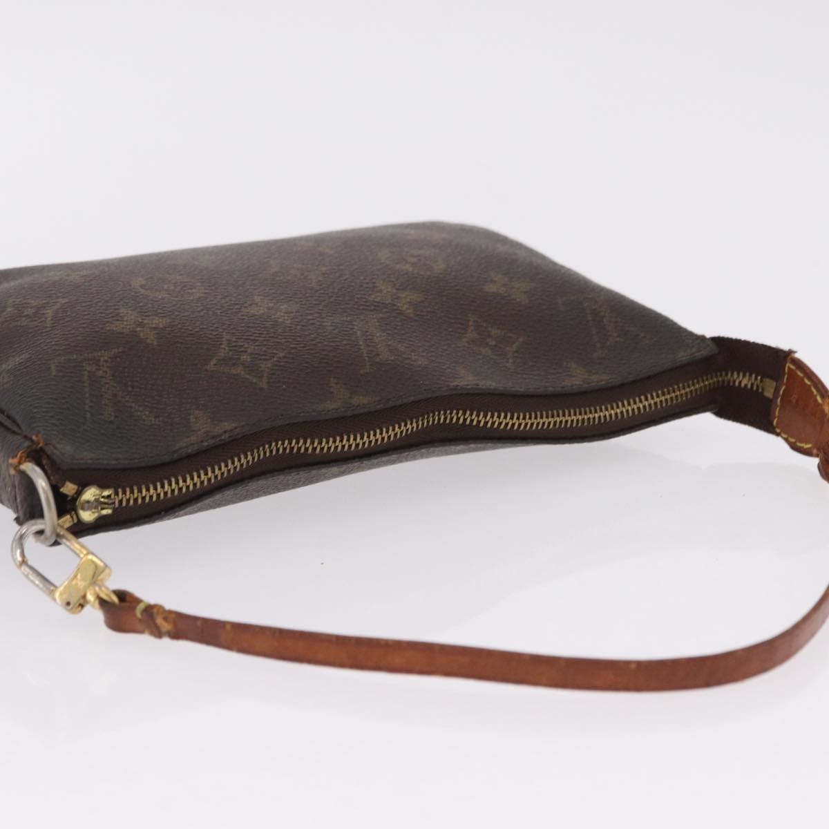 LOUIS VUITTON Monogram Pochette Accessoires Pouch M51980 LV Auth bs37682