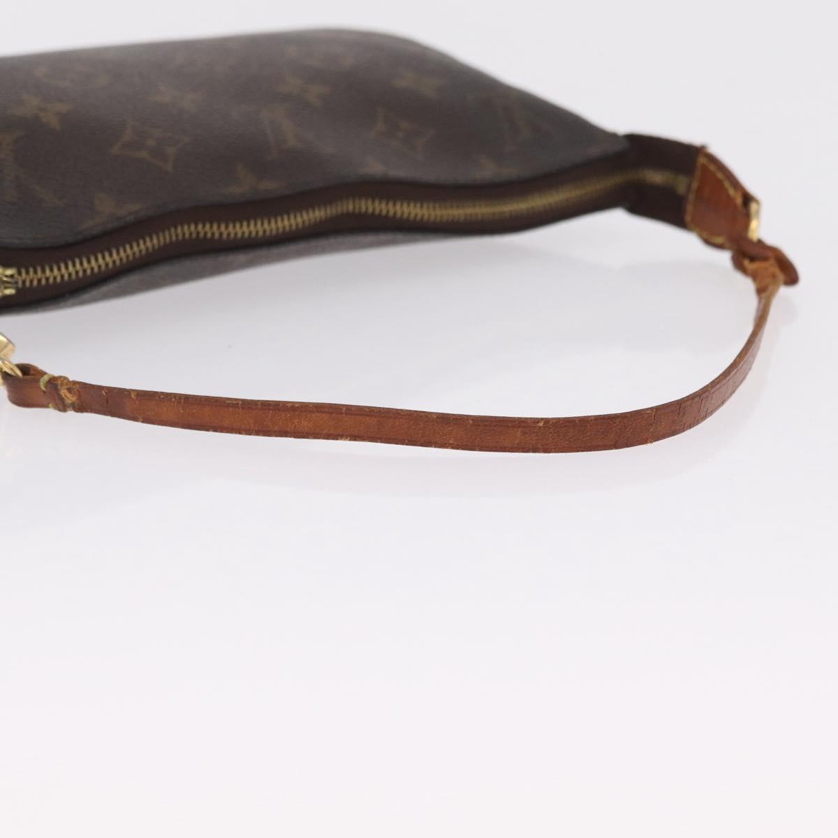 LOUIS VUITTON Monogram Pochette Accessoires Pouch M51980 LV Auth bs37682