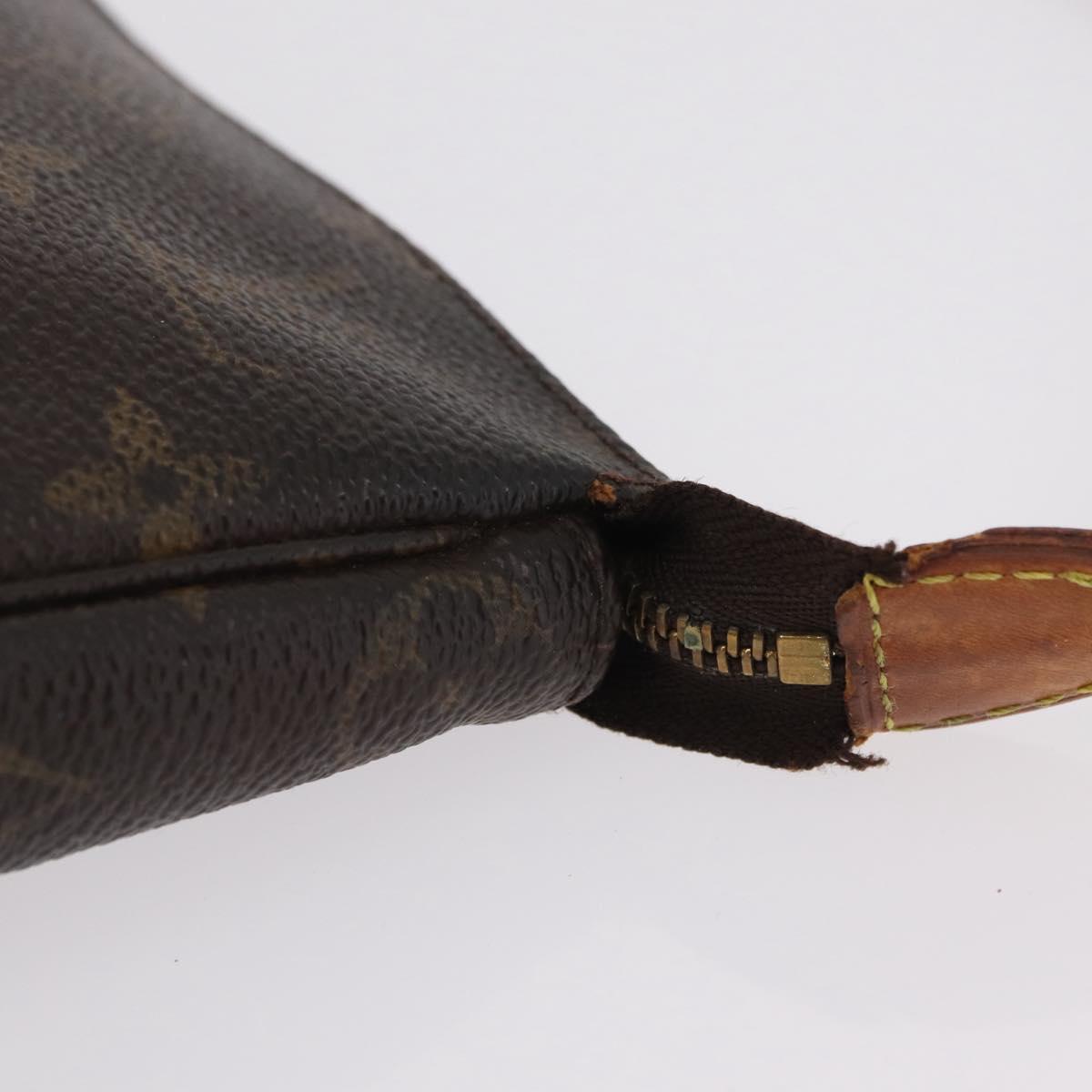 LOUIS VUITTON Monogram Pochette Accessoires Pouch M51980 LV Auth bs37682