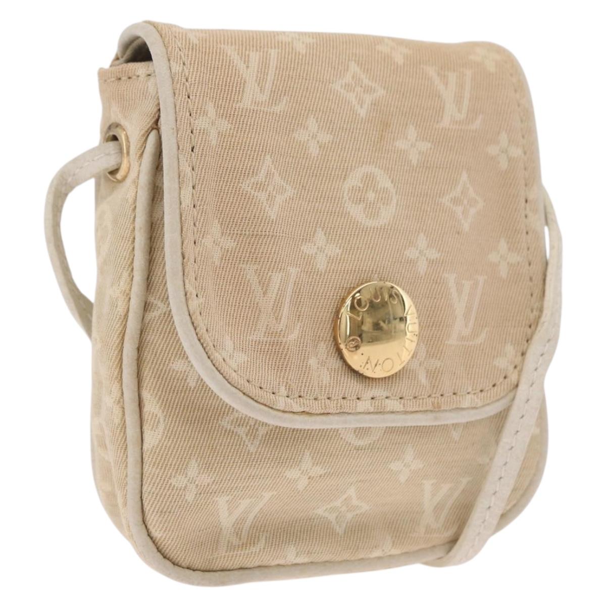 LOUIS VUITTON Monogram Mini Pochette Cancoon Bag Dunne M95312 LV Auth bs37684