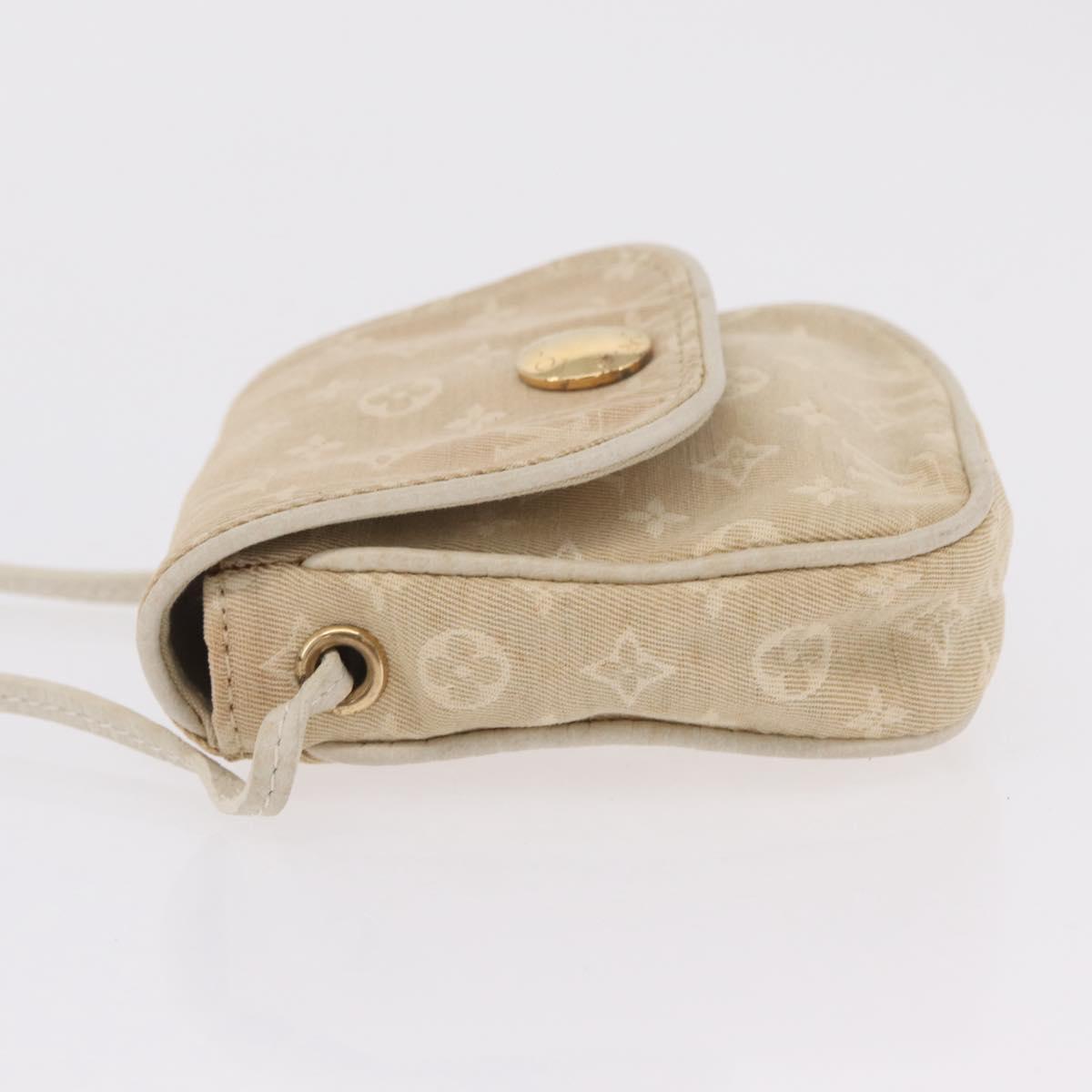LOUIS VUITTON Monogram Mini Pochette Cancoon Bag Dunne M95312 LV Auth bs37684