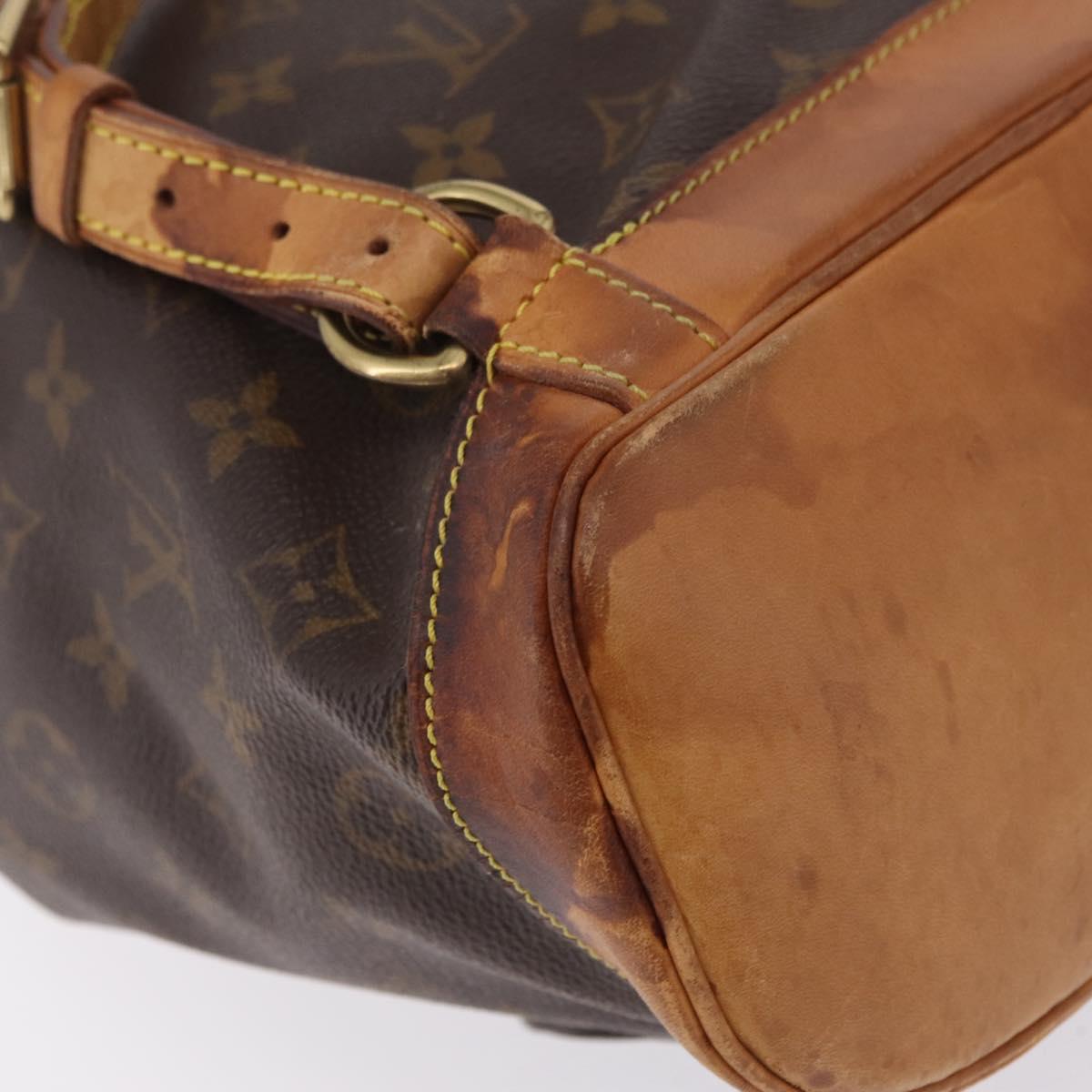 LOUIS VUITTON Monogram Montsouris MM Backpack M51136 LV Auth bs37688
