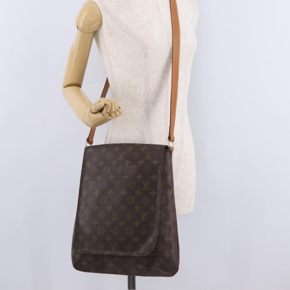 LOUIS VUITTON Monogram Musette Shoulder Bag M51256 LV Auth bs37689