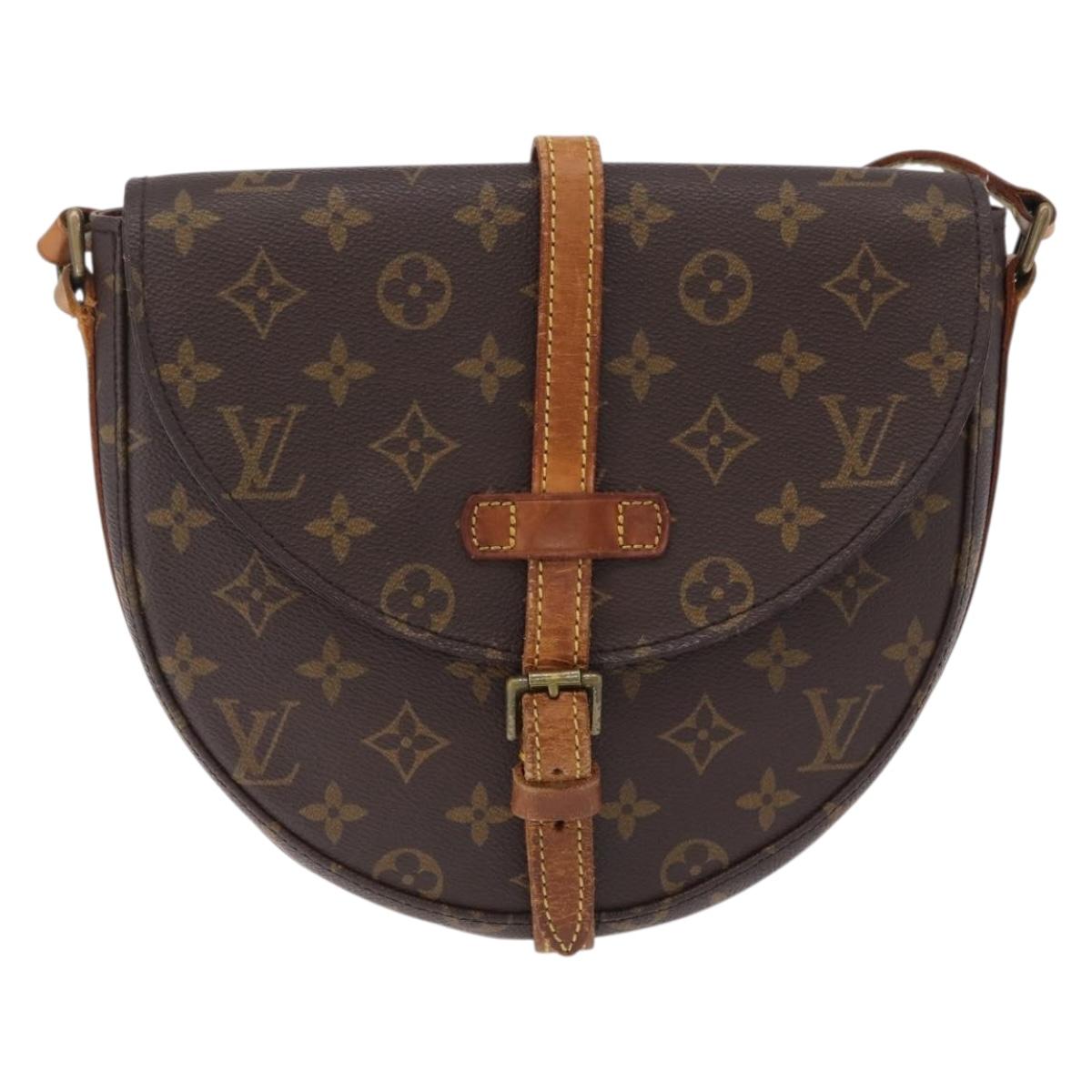 LOUIS VUITTON Monogram Chantilly MM Shoulder Bag M51233 LV Auth bs37690