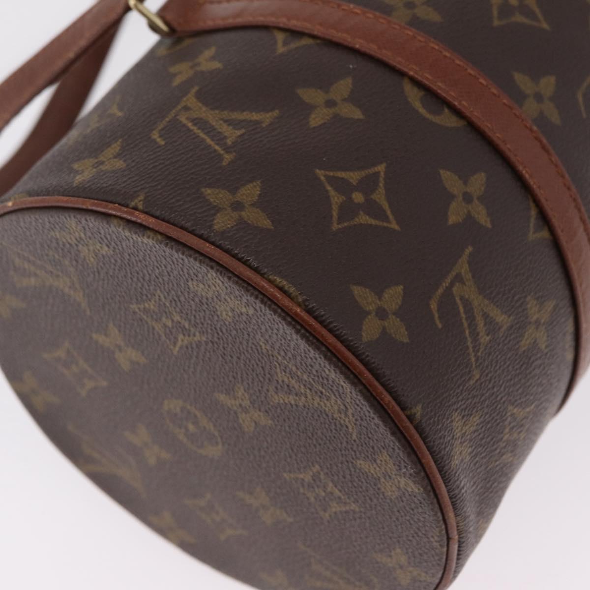 LOUIS VUITTON Monogram Papillon 30 Hand Bag M51365 LV Auth bs37694