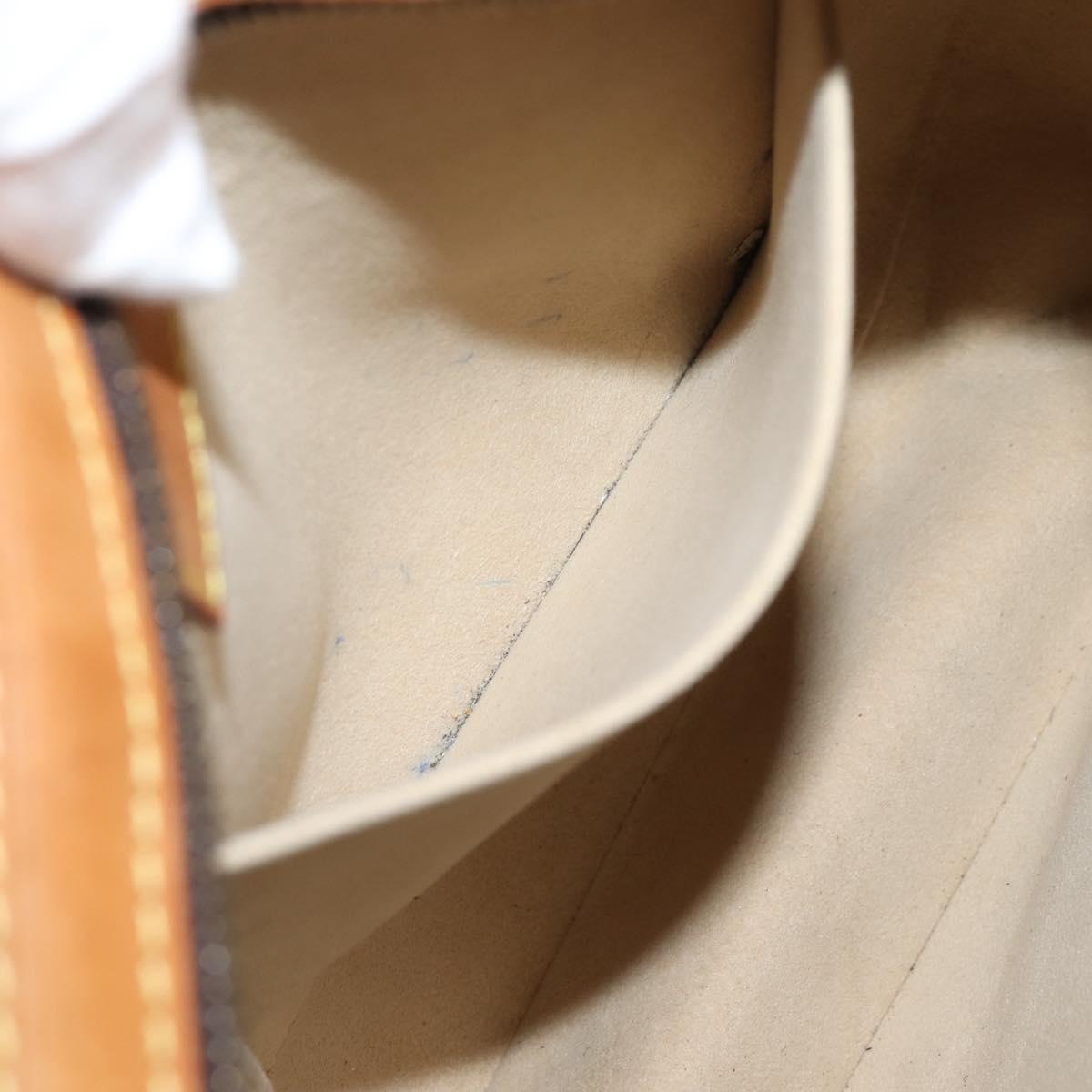 LOUIS VUITTON Monogram Hudson GM Shoulder Bag M40045 LV Auth bs37699
