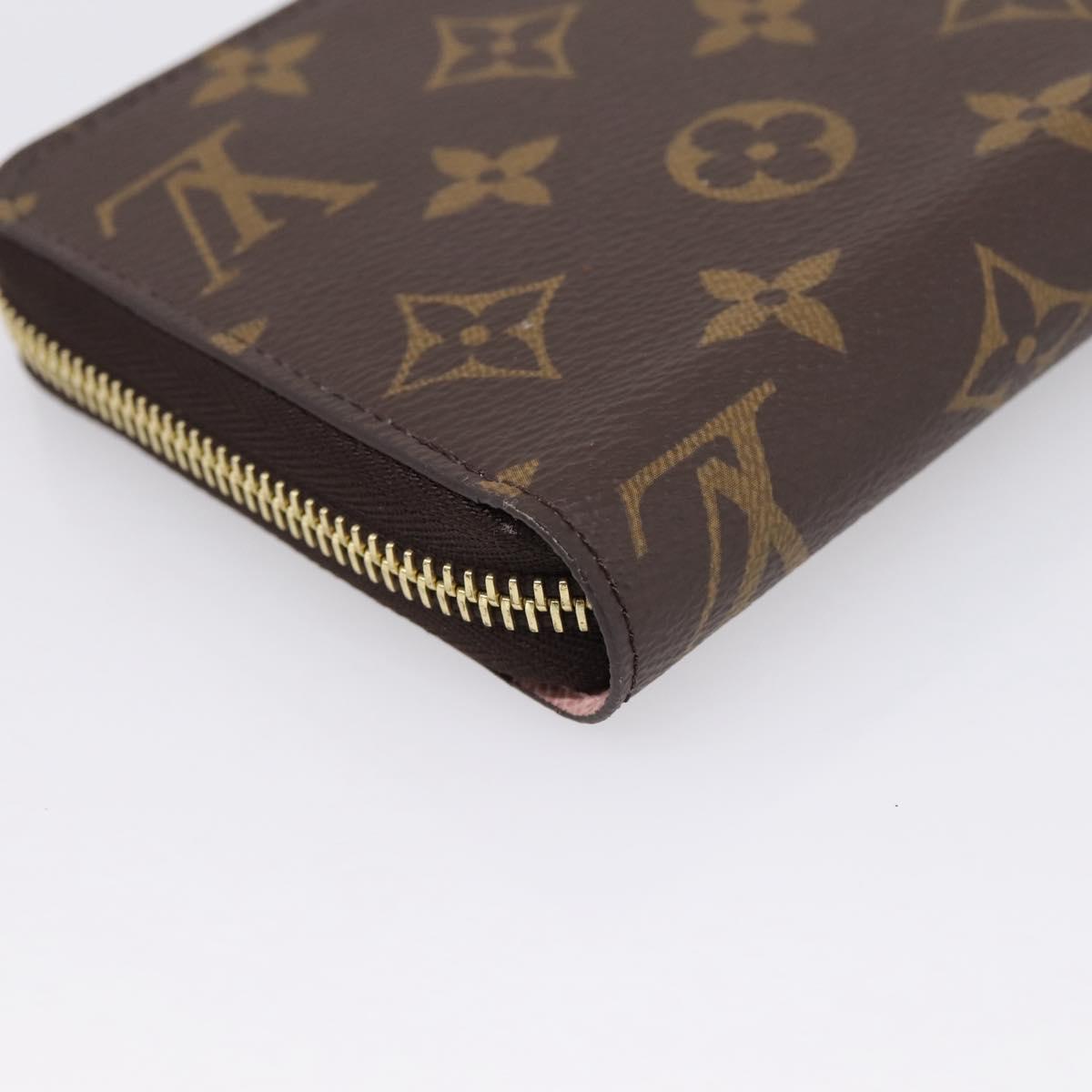 LOUIS VUITTON Monogram Zippy Long Wallet M42616 LV Auth bs37700M