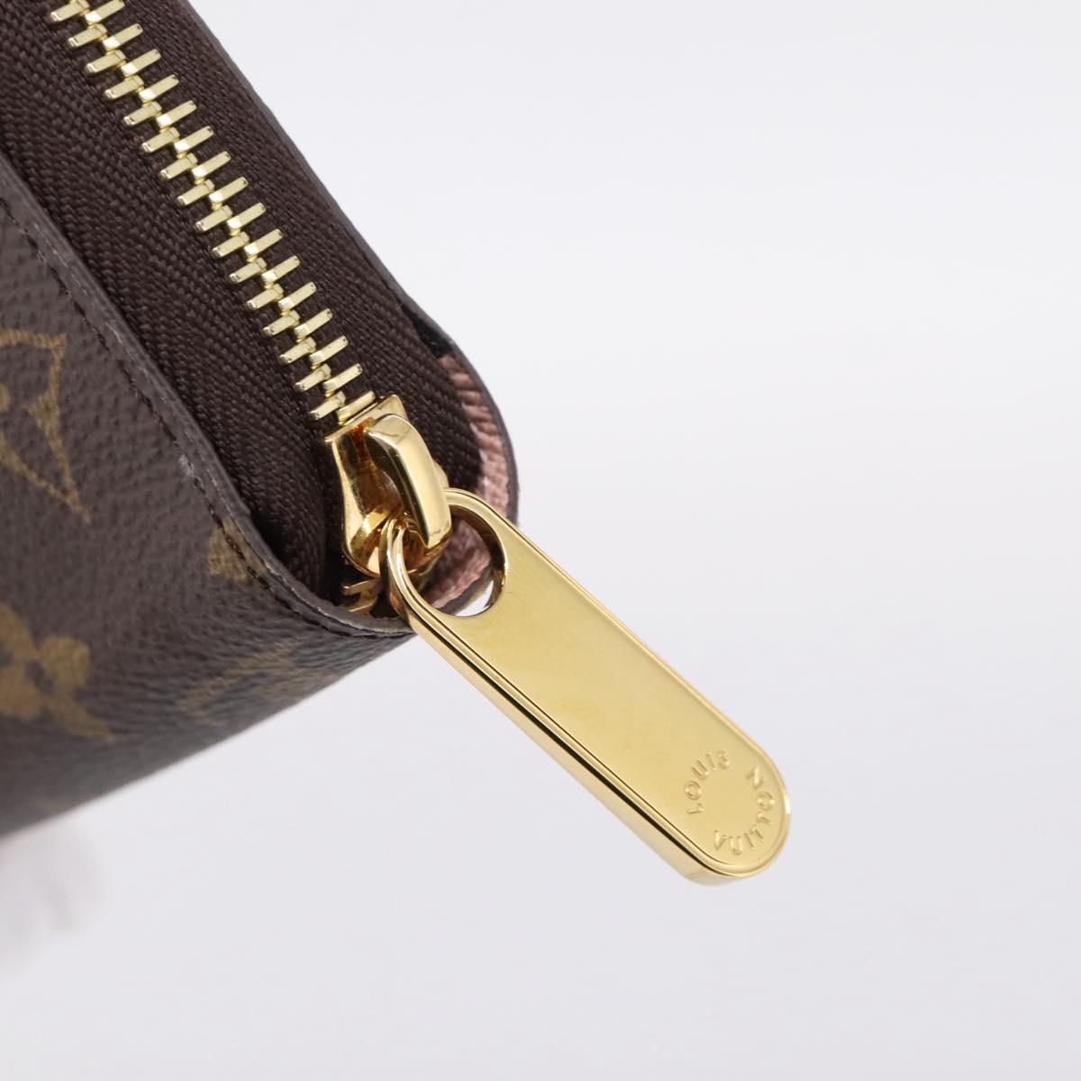 LOUIS VUITTON Monogram Zippy Long Wallet M42616 LV Auth bs37700M