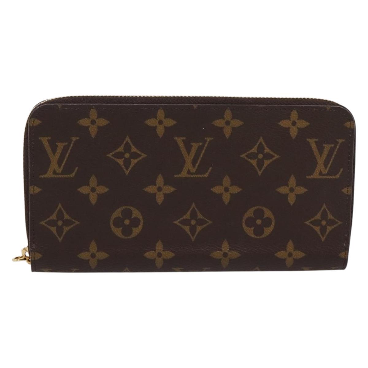 LOUIS VUITTON Monogram Zippy Long Wallet M42616 LV Auth bs37700M