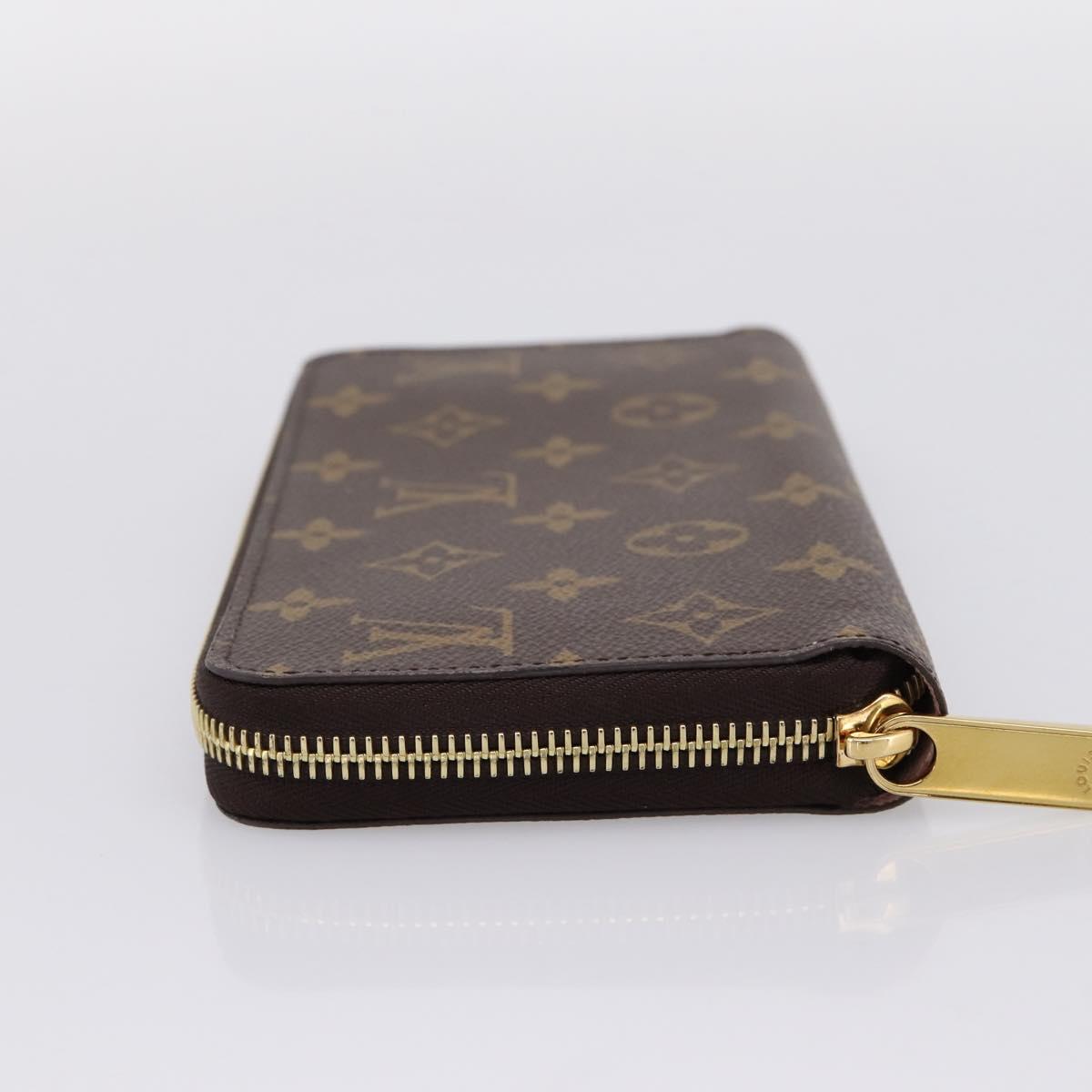 LOUIS VUITTON Monogram Zippy Long Wallet M42616 LV Auth bs37700M