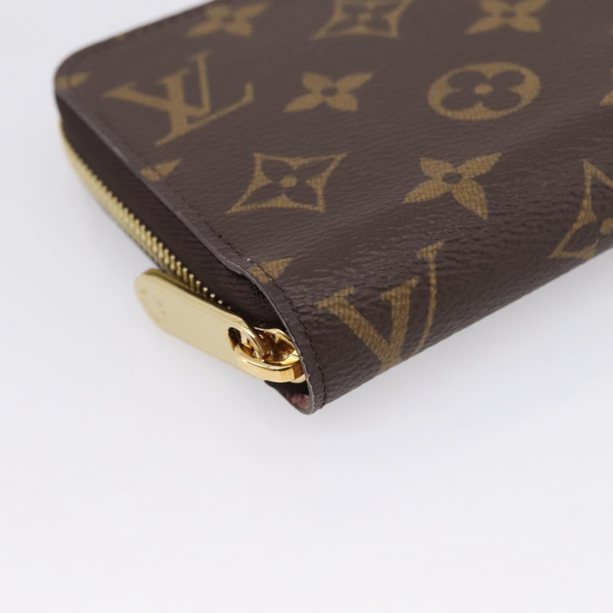 LOUIS VUITTON Monogram Zippy Long Wallet M42616 LV Auth bs37700M