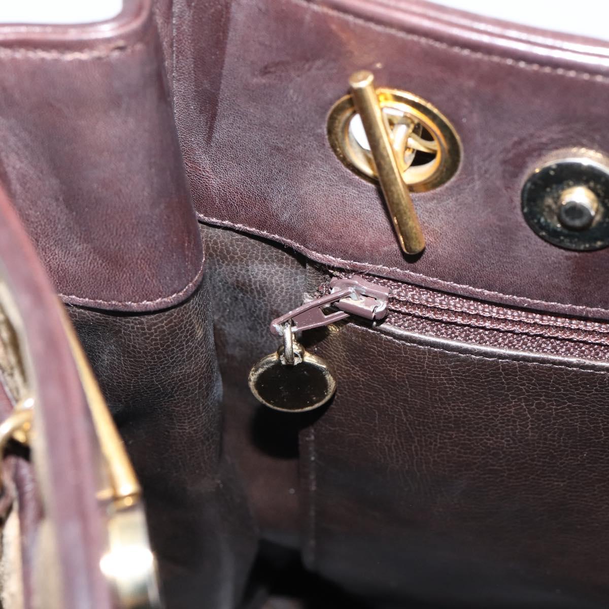 CHANEL Matelasse Chain Shoulder Bag Suede Leather Green Gold CC Auth bs37714A
