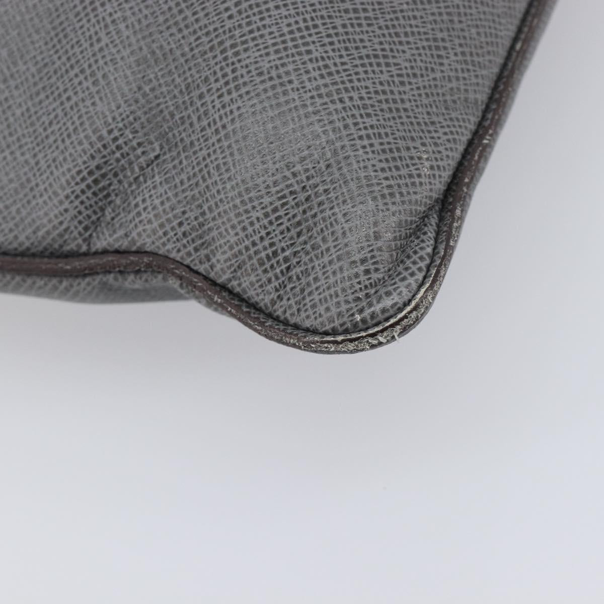 LOUIS VUITTON Taiga Sasha Shoulder Bag Gray M32630 LV Auth bs37771