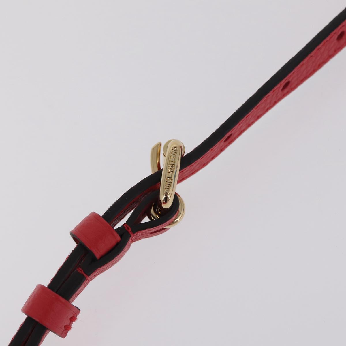 LOUIS VUITTON Parnasea Volta Hand Bag Leather Red M50287 LV Auth bs37780V