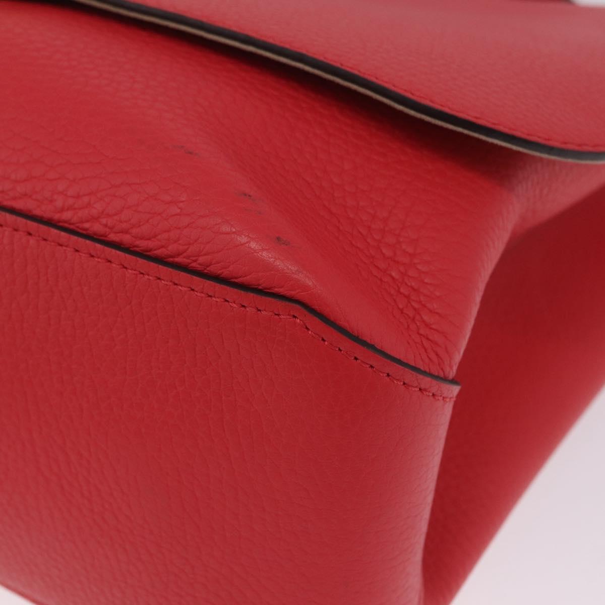 LOUIS VUITTON Parnasea Volta Hand Bag Leather Red M50287 LV Auth bs37780V