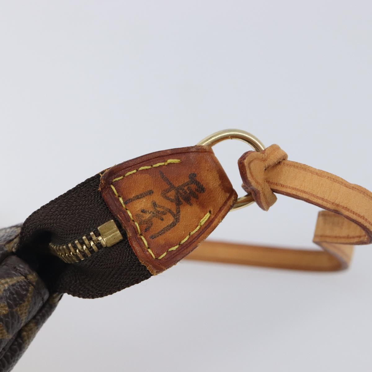 LOUIS VUITTON Monogram Mini Pochette Accessoires Pouch M58009 LV Auth bs37809
