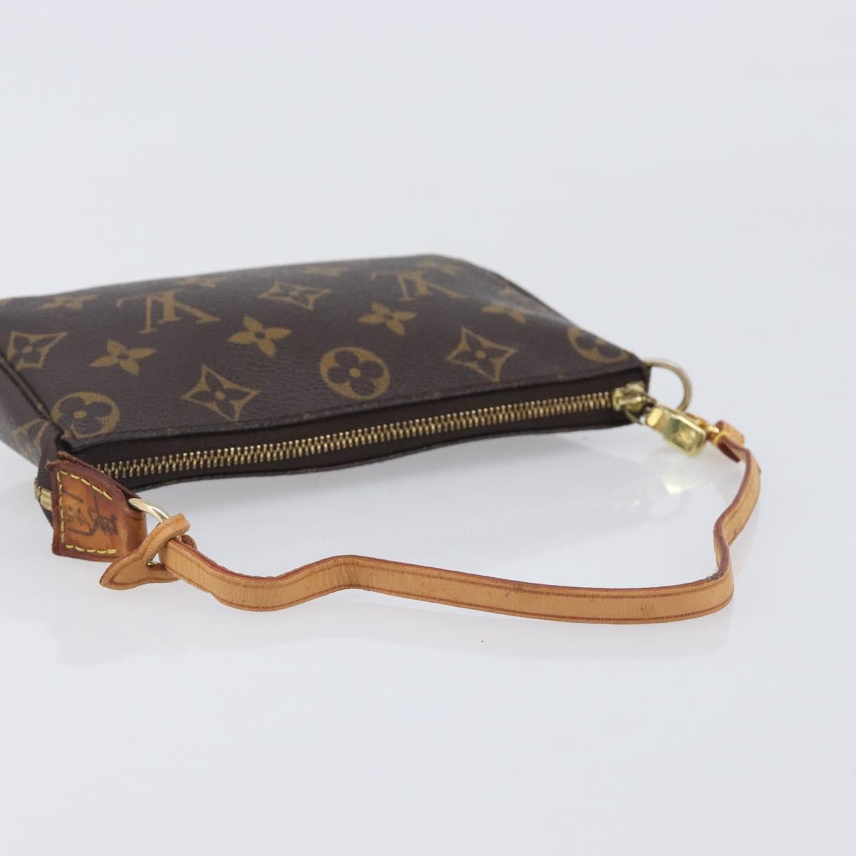 LOUIS VUITTON Monogram Mini Pochette Accessoires Pouch M58009 LV Auth bs37809