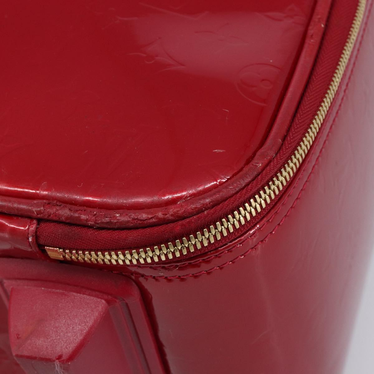 LOUIS VUITTON Monogram Vernis Pegas 45 Pomme D'amour M91278 LV Auth bs37812