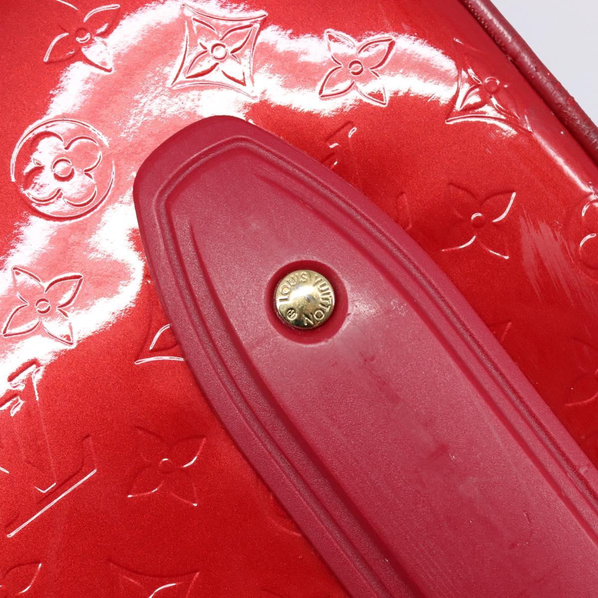 LOUIS VUITTON Monogram Vernis Pegas 45 Pomme D'amour M91278 LV Auth bs37812