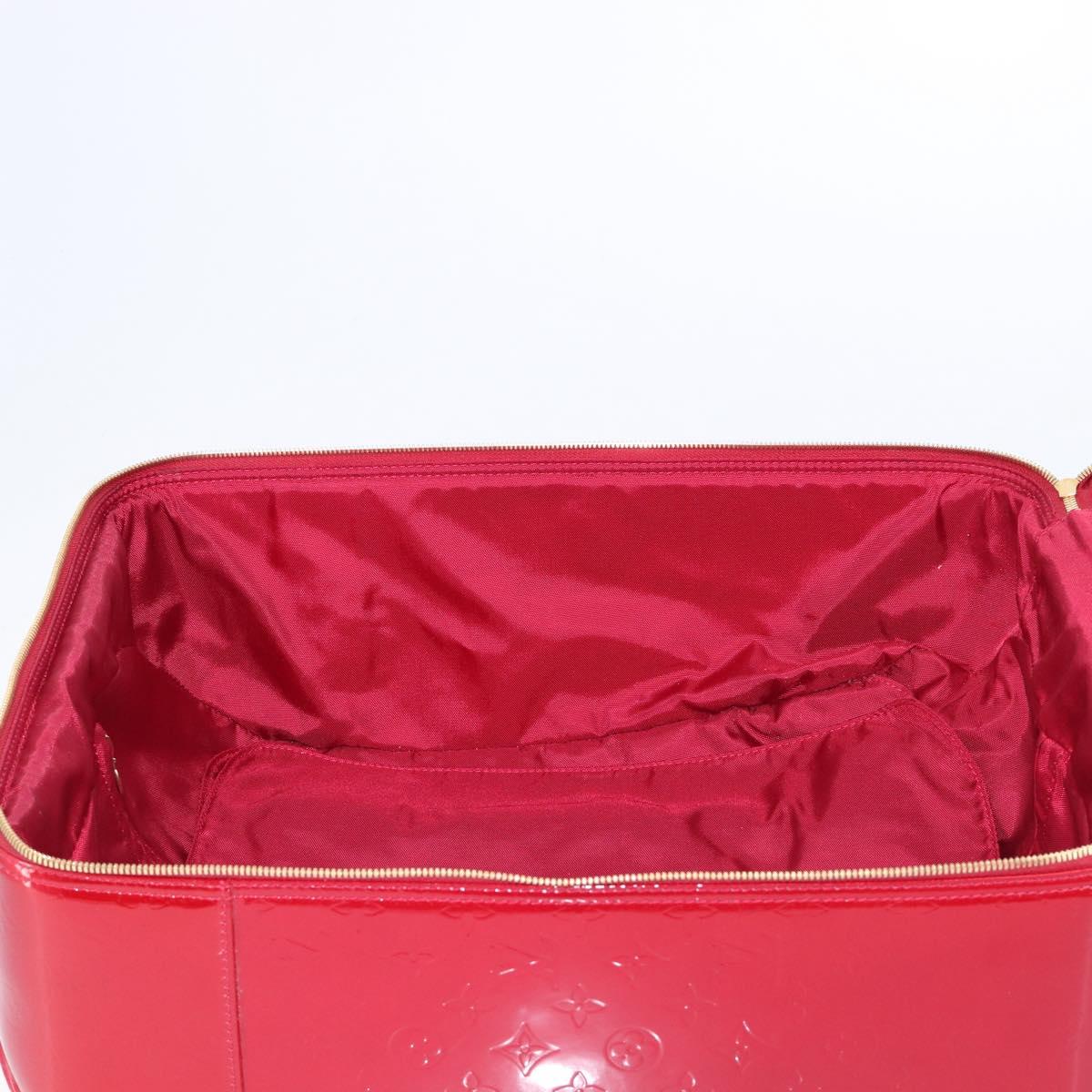 LOUIS VUITTON Monogram Vernis Pegas 45 Pomme D'amour M91278 LV Auth bs37812