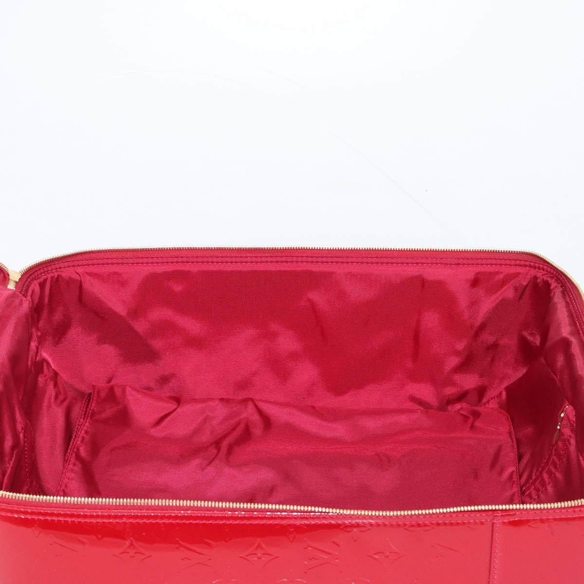 LOUIS VUITTON Monogram Vernis Pegas 45 Pomme D'amour M91278 LV Auth bs37812