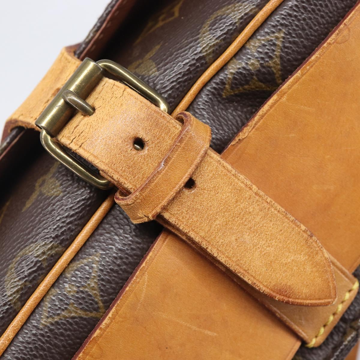 LOUIS VUITTON Monogram Cartouchiere MM Shoulder Bag M51253 LV Auth bs37830
