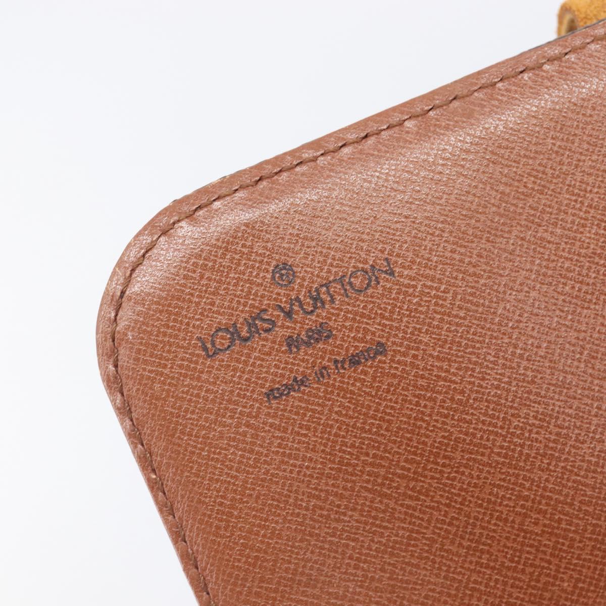 LOUIS VUITTON Monogram Cartouchiere MM Shoulder Bag M51253 LV Auth bs37830