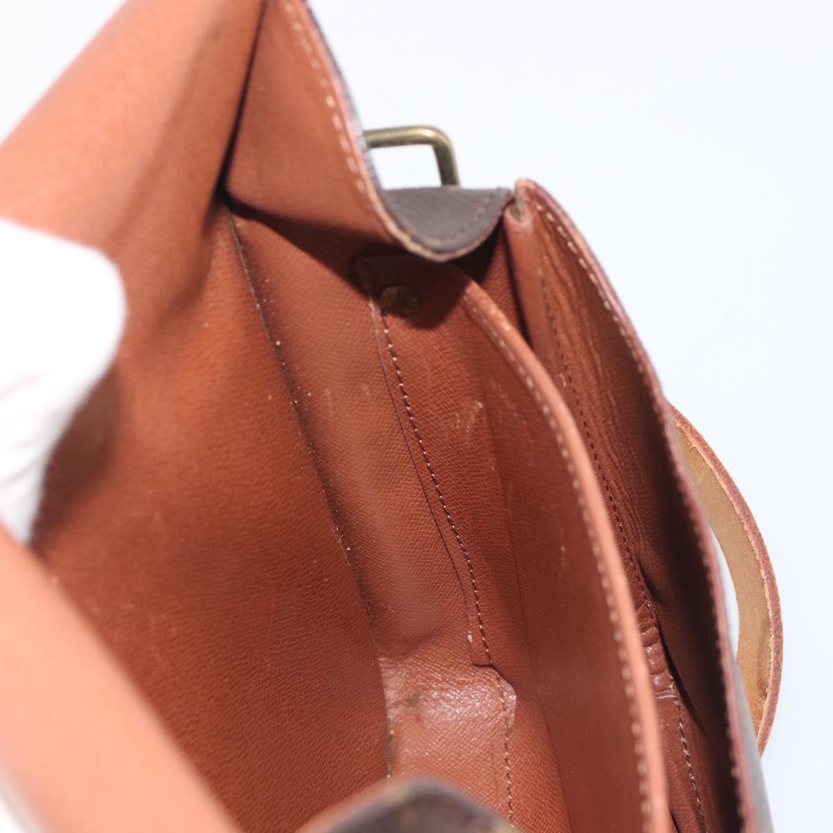 LOUIS VUITTON Monogram Cartouchiere MM Shoulder Bag M51253 LV Auth bs37830