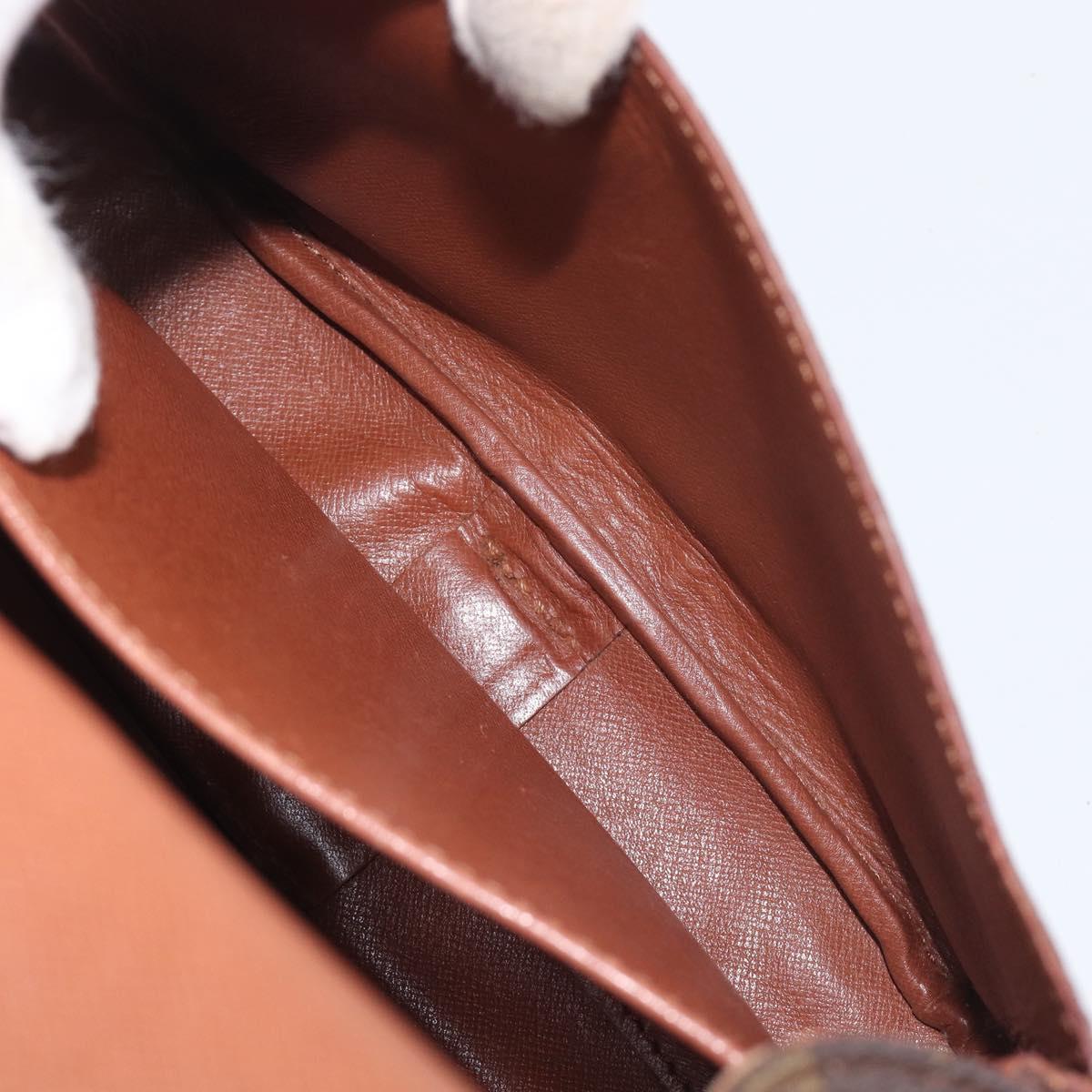 LOUIS VUITTON Monogram Cartouchiere MM Shoulder Bag M51253 LV Auth bs37830