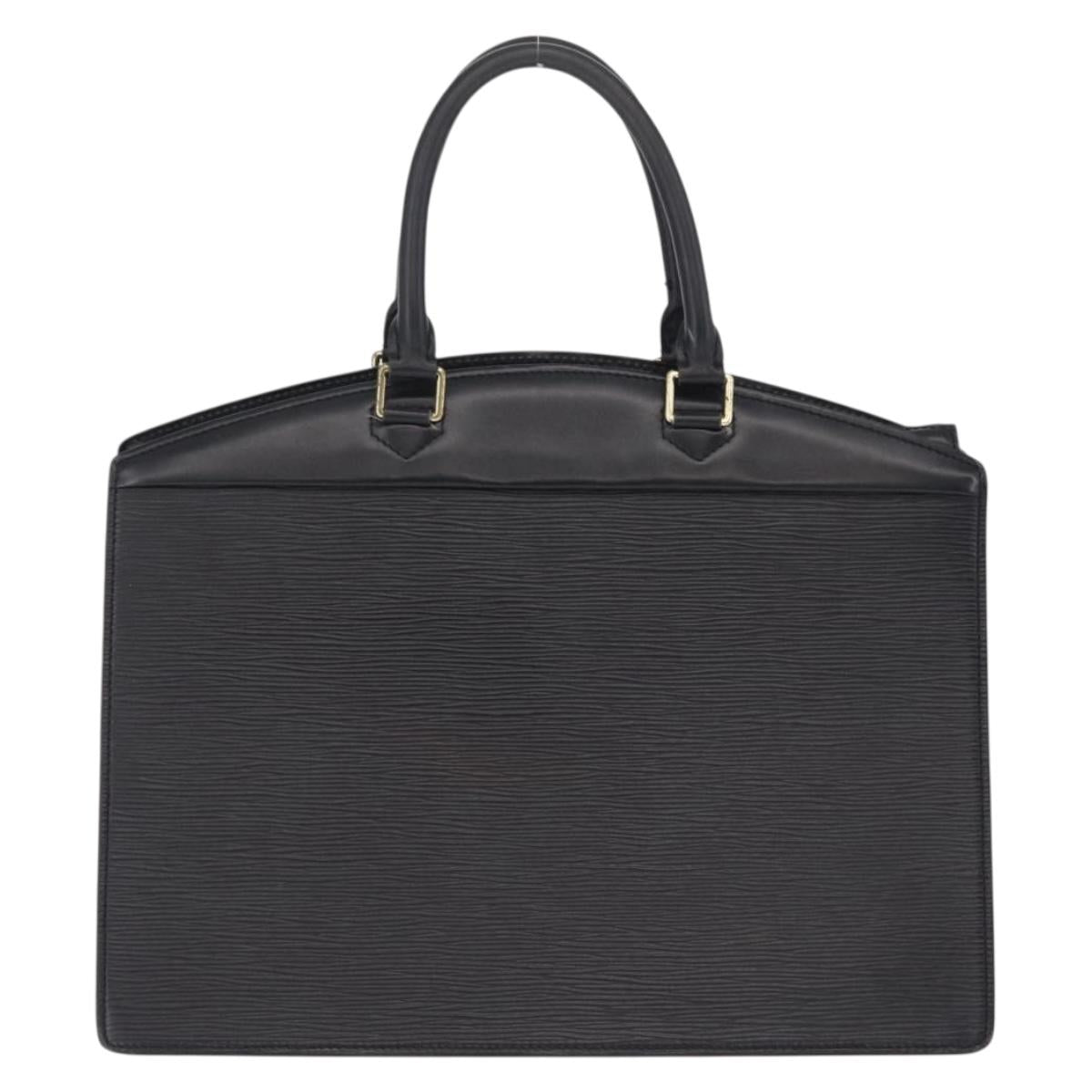 LOUIS VUITTON Epi Riviera Hand Bag Black M48182 LV Auth bs37846