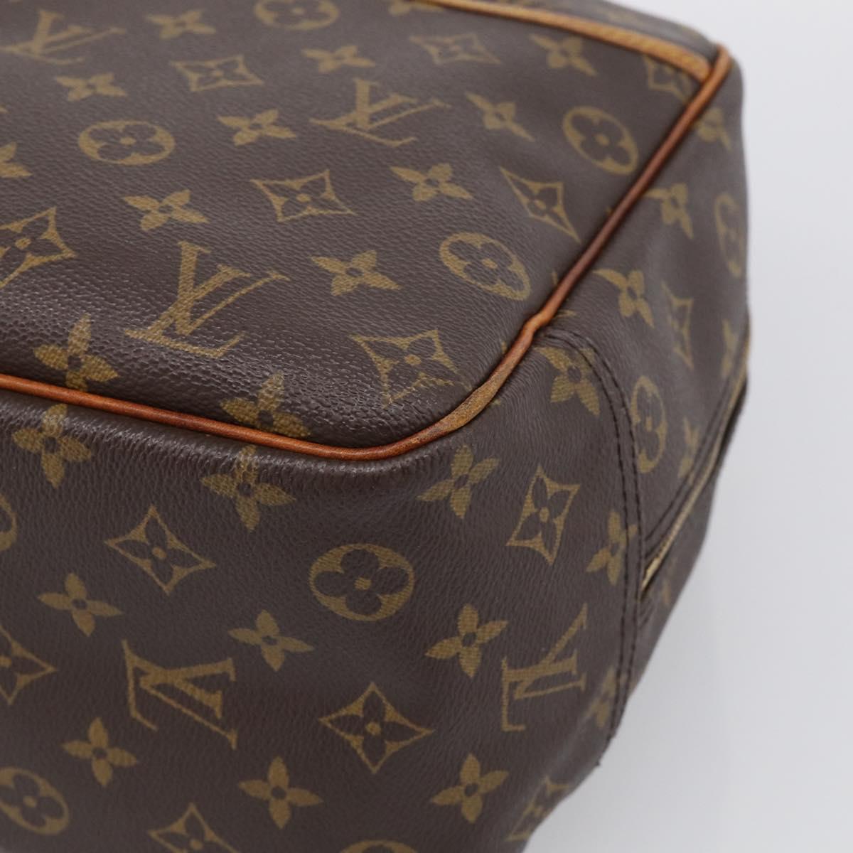LOUIS VUITTON Monogram Deauville Hand Bag M47270 LV Auth bs37850