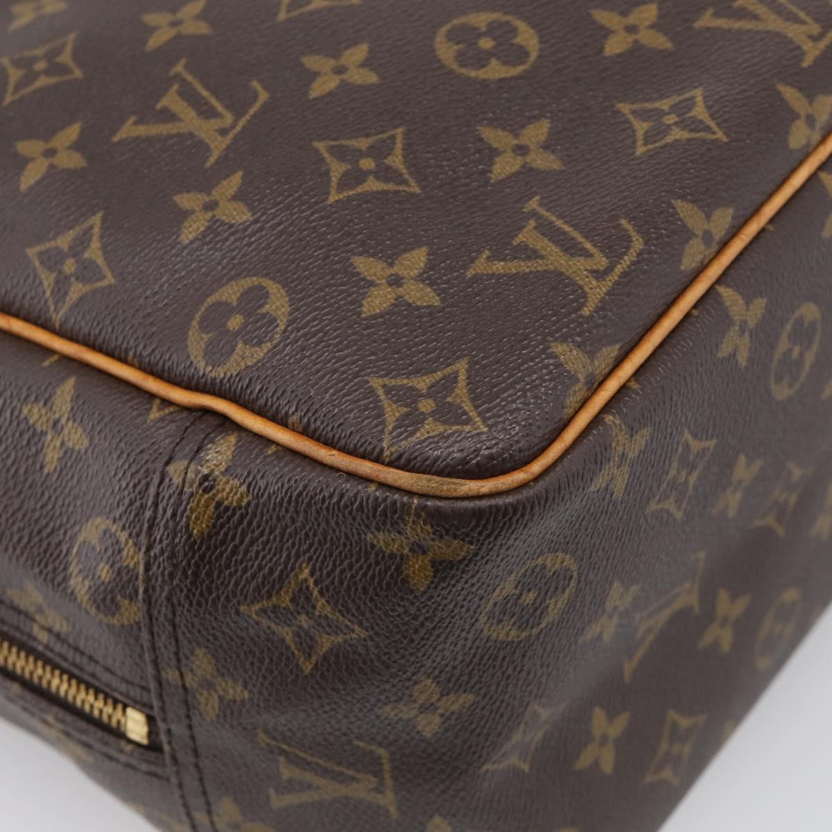 LOUIS VUITTON Monogram Deauville Hand Bag M47270 LV Auth bs37850