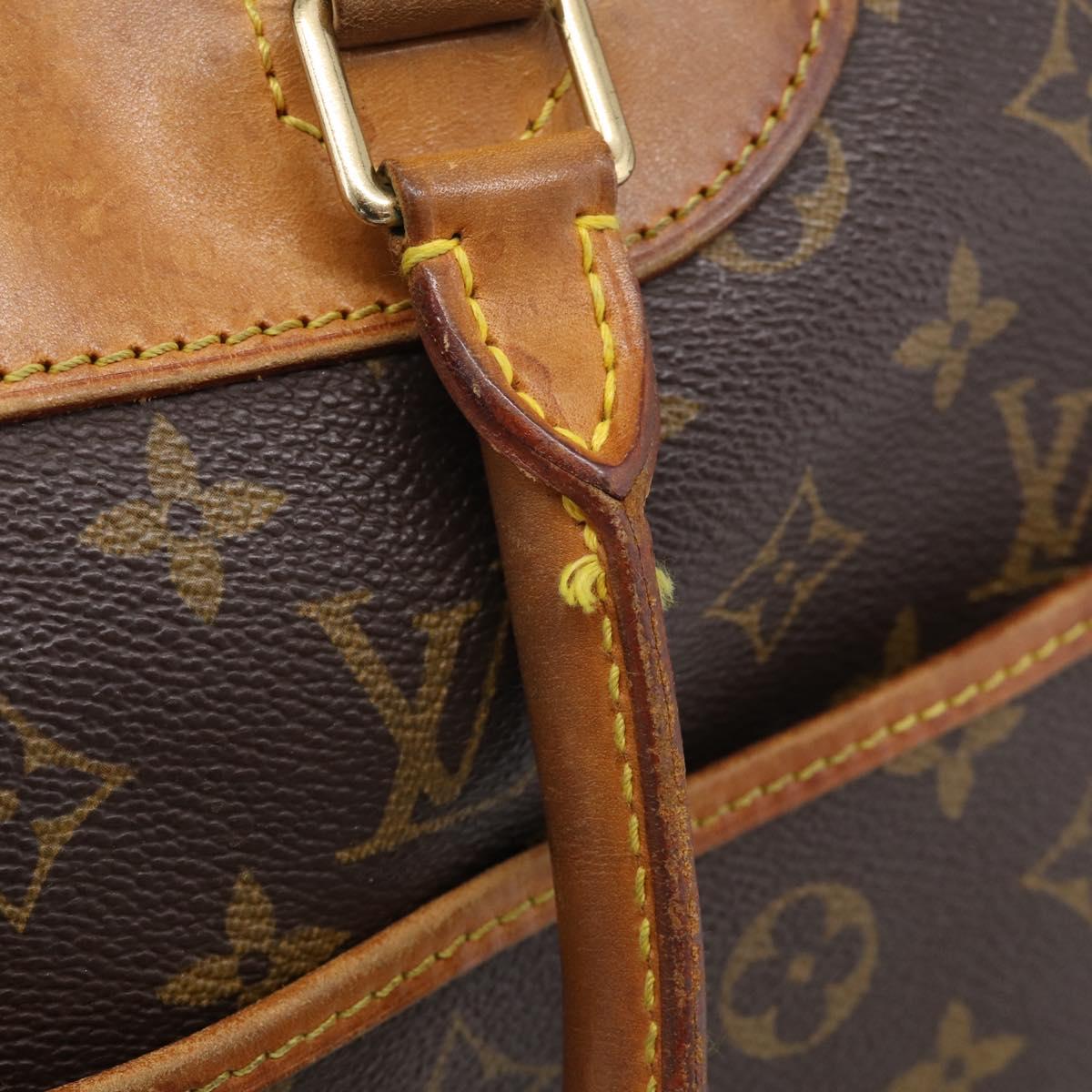 LOUIS VUITTON Monogram Deauville Hand Bag M47270 LV Auth bs37850
