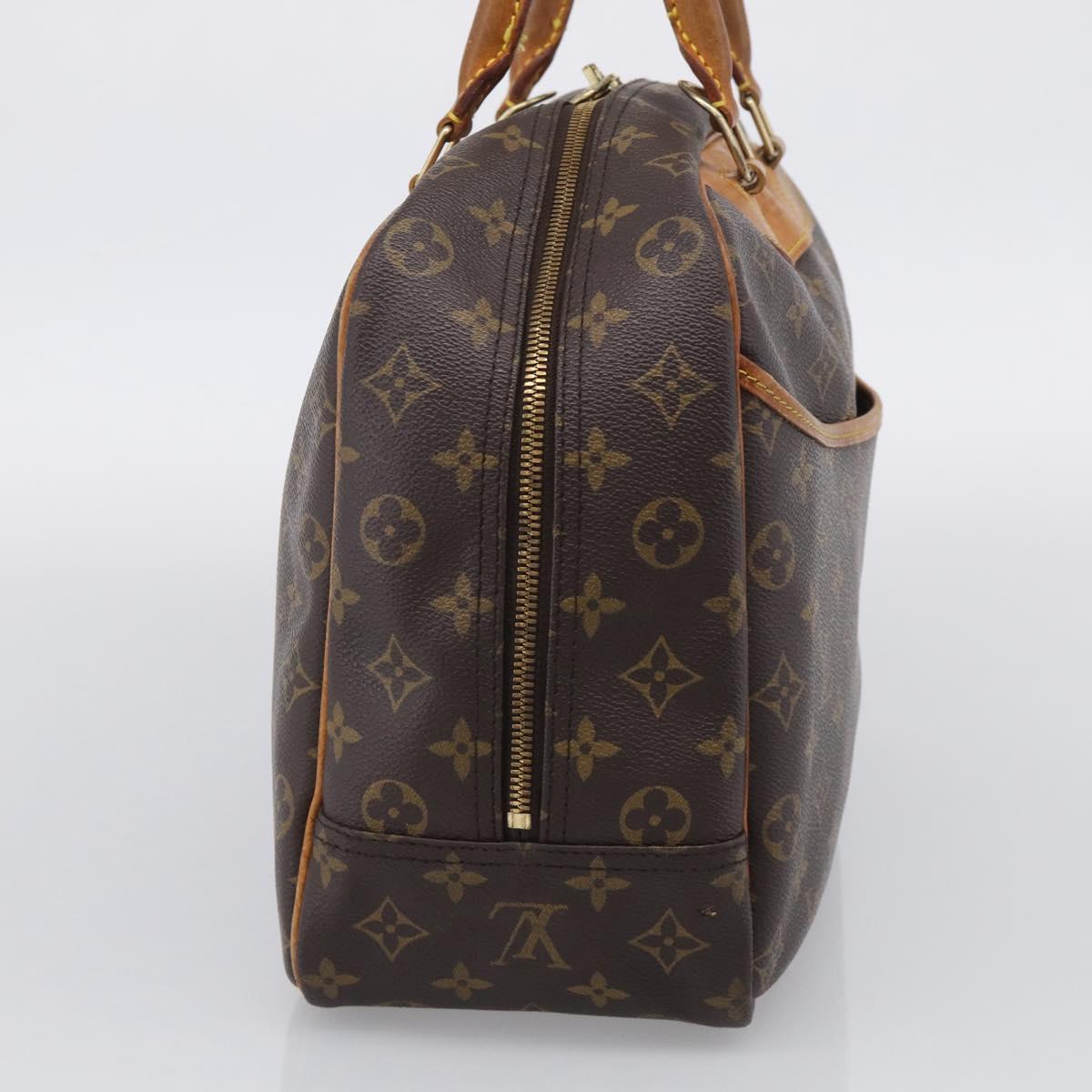 LOUIS VUITTON Monogram Deauville Hand Bag M47270 LV Auth bs37850