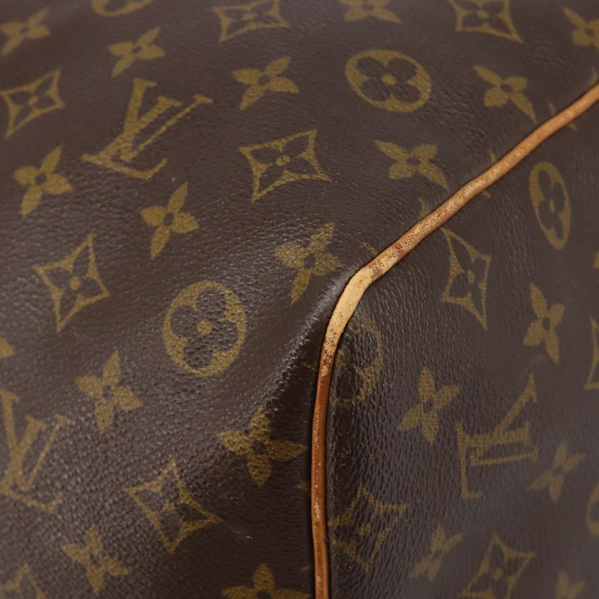 LOUIS VUITTON Monogram Keepall 60 Boston Bag M41422 LV Auth bs37853