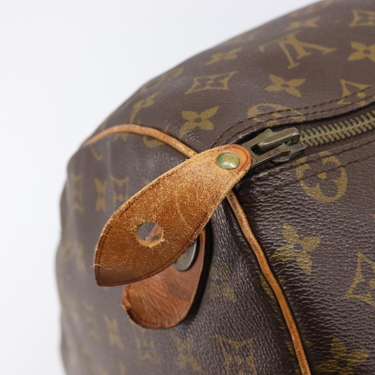 LOUIS VUITTON Monogram Keepall 60 Boston Bag M41422 LV Auth bs37853