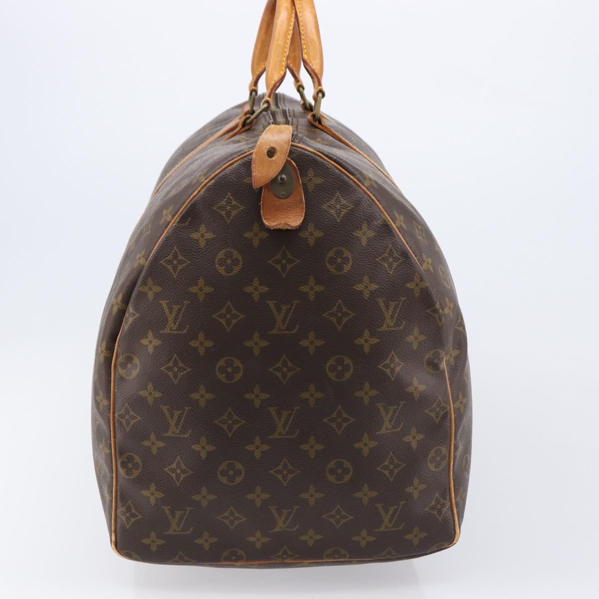 LOUIS VUITTON Monogram Keepall 60 Boston Bag M41422 LV Auth bs37853