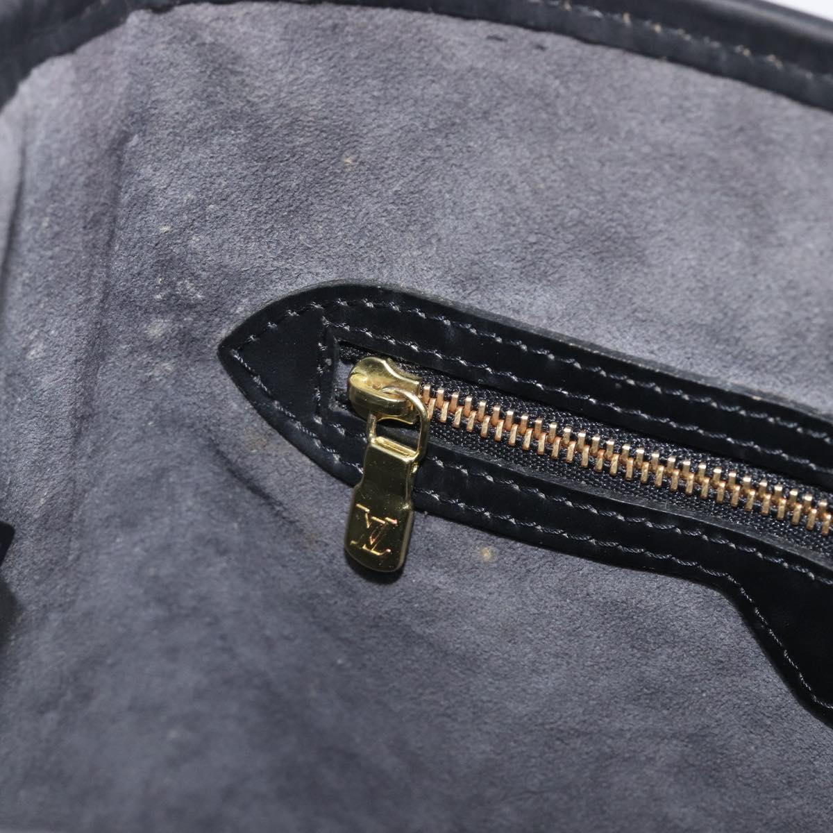 LOUIS VUITTON Epi Bucket PM Hand Bag SPO Black M58992 LV Auth bs37854A