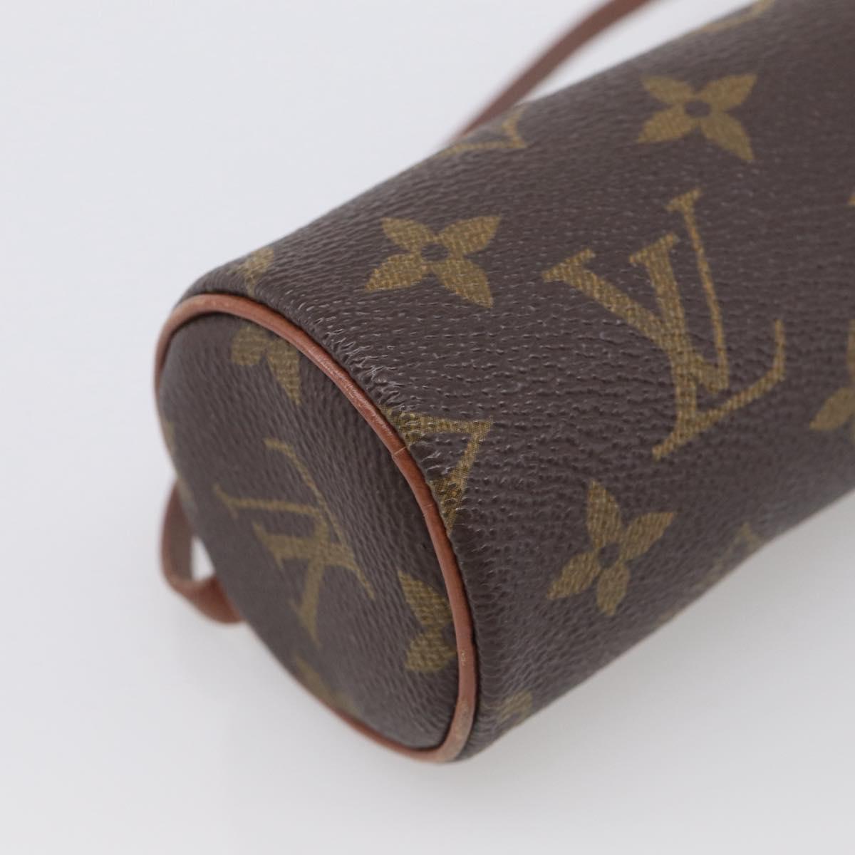 LOUIS VUITTON Monogram Papillon Pouch Pouch LV Auth bs37855