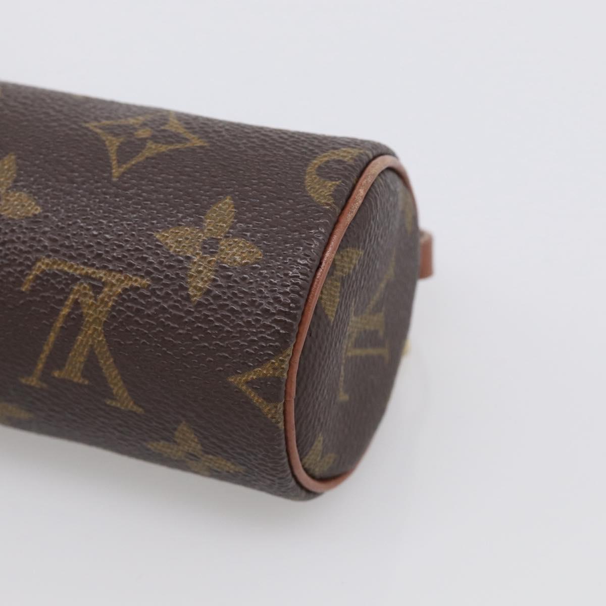 LOUIS VUITTON Monogram Papillon Pouch Pouch LV Auth bs37855