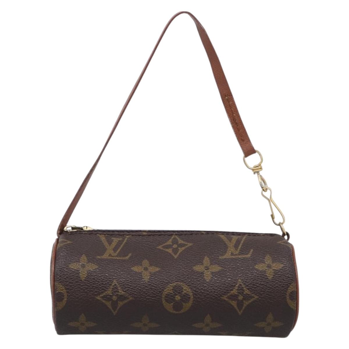 LOUIS VUITTON Monogram Papillon Pouch Pouch LV Auth bs37855