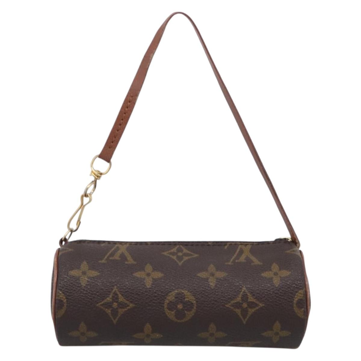 LOUIS VUITTON Monogram Papillon Pouch Pouch LV Auth bs37855