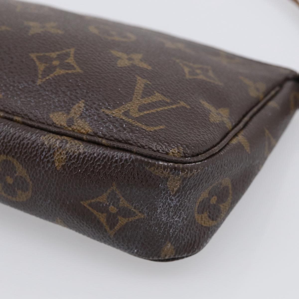 LOUIS VUITTON Monogram Pochette Accessoires Pouch M51980 LV Auth bs37857