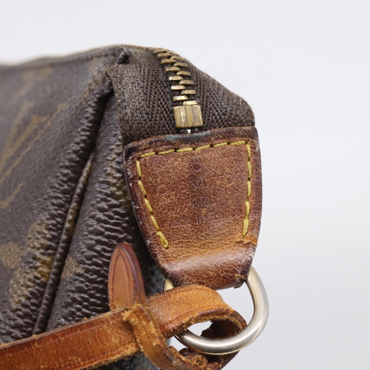 LOUIS VUITTON Monogram Pochette Accessoires Pouch M51980 LV Auth bs37857